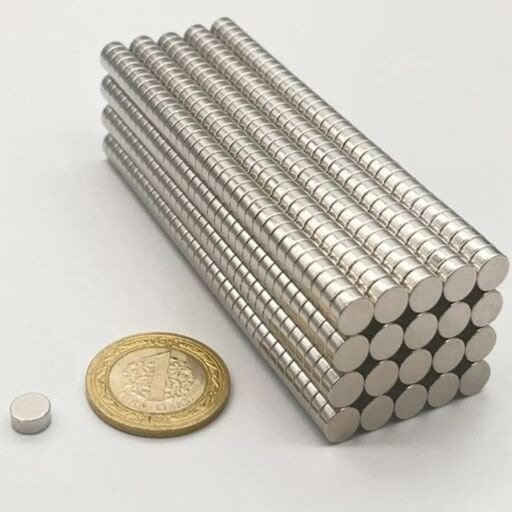 Yuvarlak Neodyum Mıknatıs