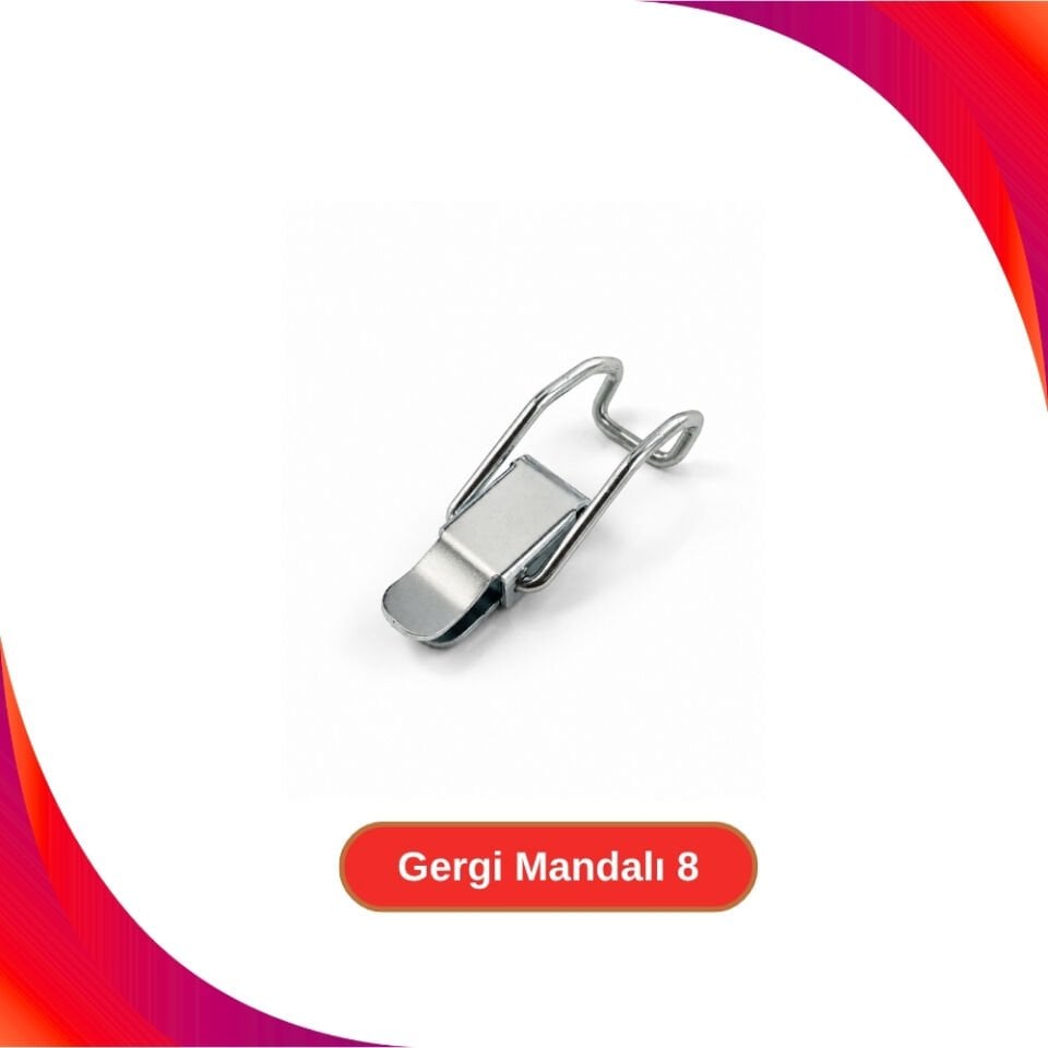 Metal Gergi Mandalı No: 8