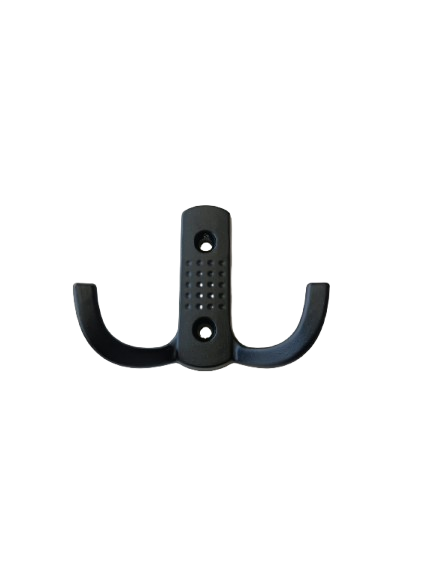 İkili Askılık Siyah - 6 cm
