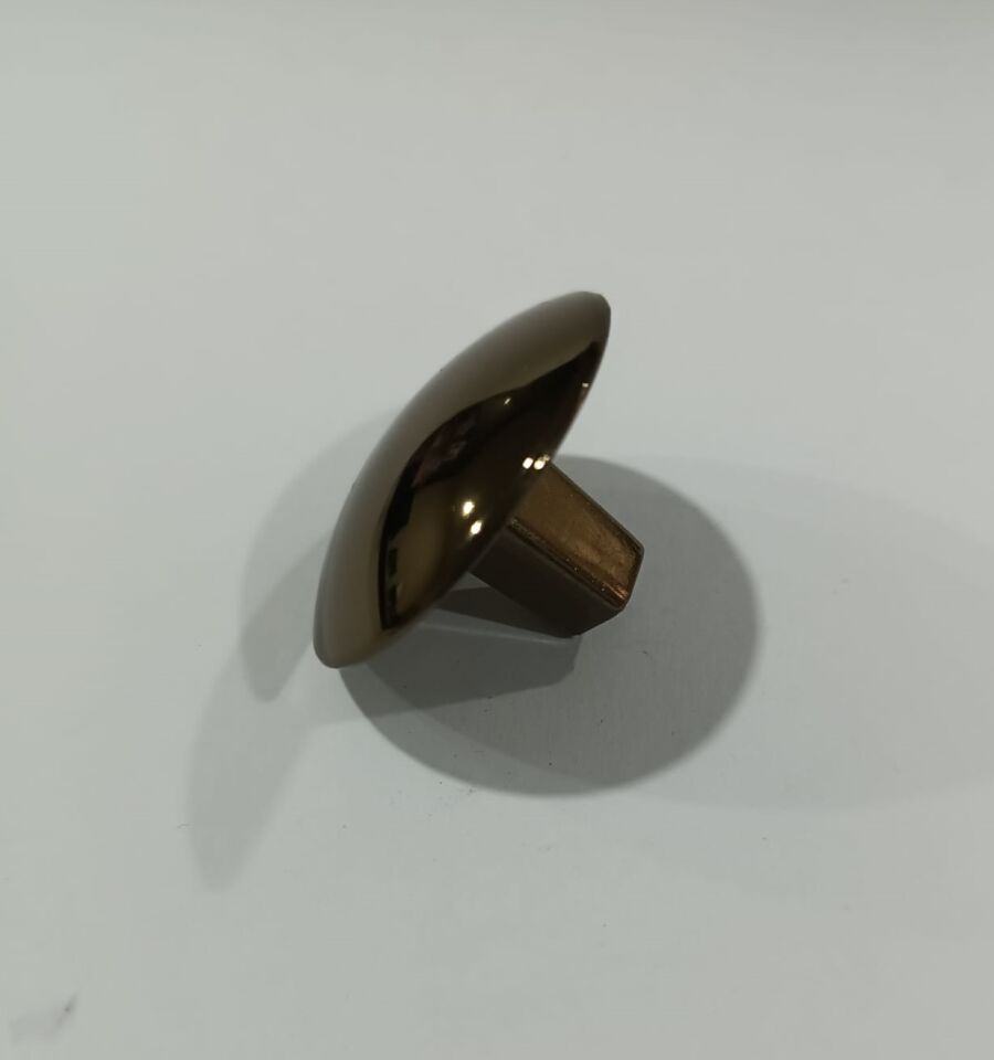 Mobilya Dolap ve Çekmece Kulpu Mantar Düğme Bronz 40 mm
