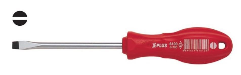 Cer-pa X-Plus Düz Uçlu Tornavida 5x100mm