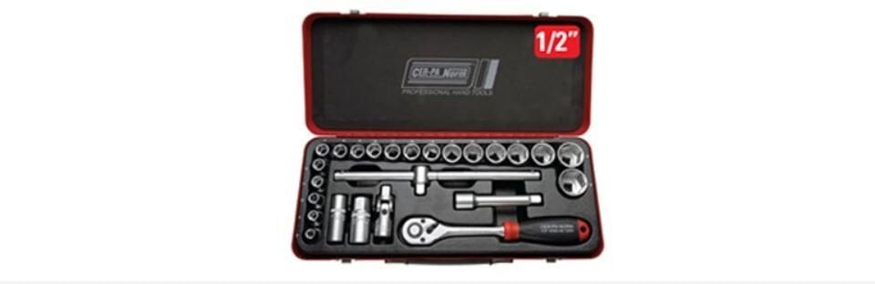 Cer-pa 18 Parçalı Lokma Anahtar Takımı 1/2''