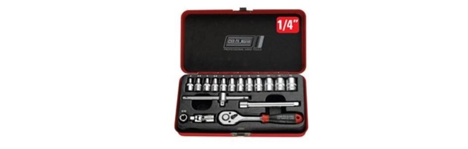 Cer-pa 18 Parçalı Lokma Anahtar Takımı 1/4''