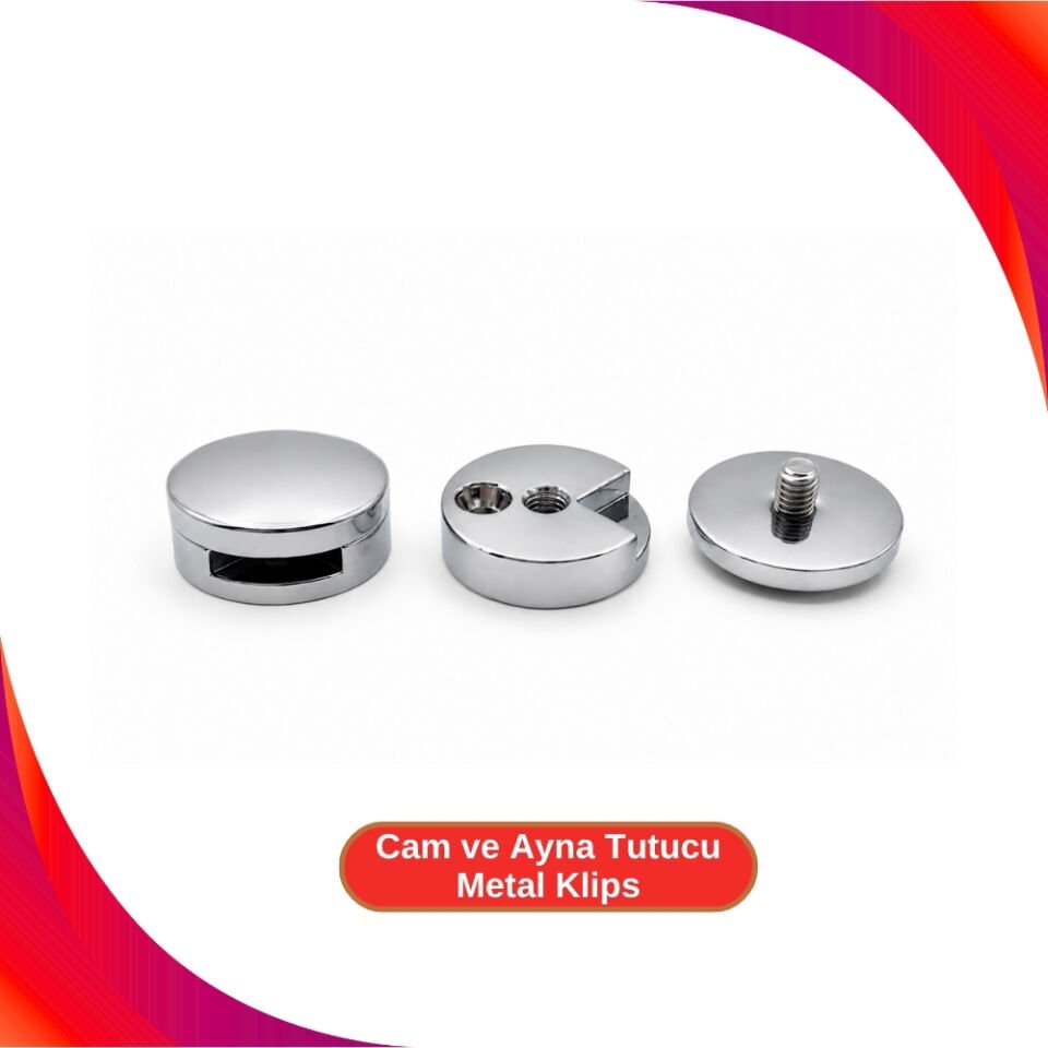 Cam ve Ayna Tutucu Metal Klips