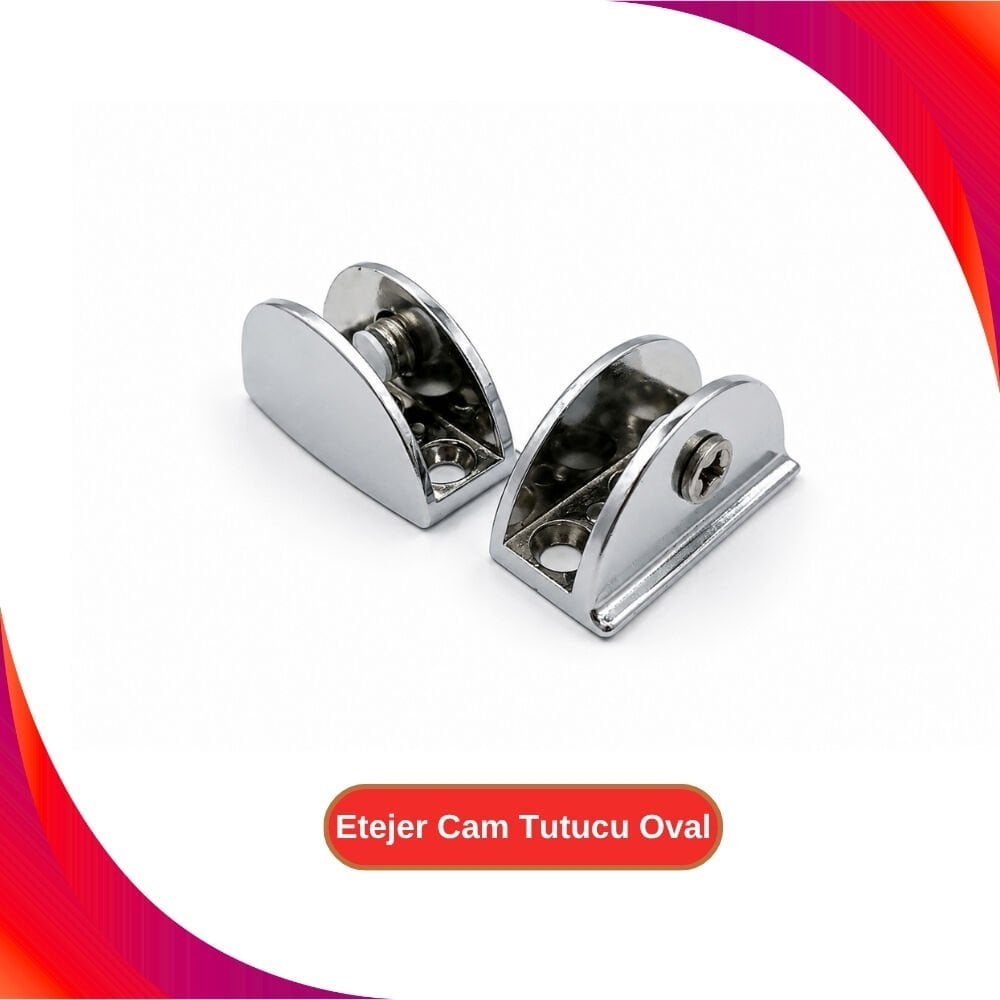 Etejer Cam Tutucu Oval