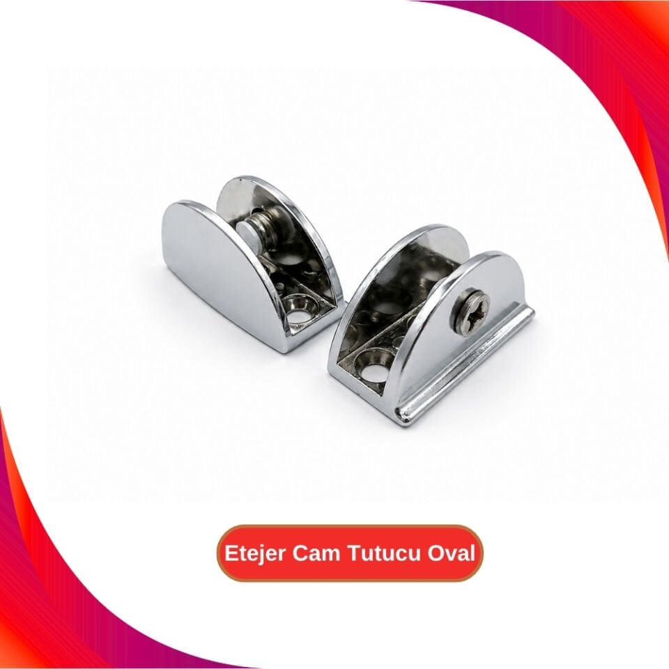 Etejer Cam Tutucu Oval