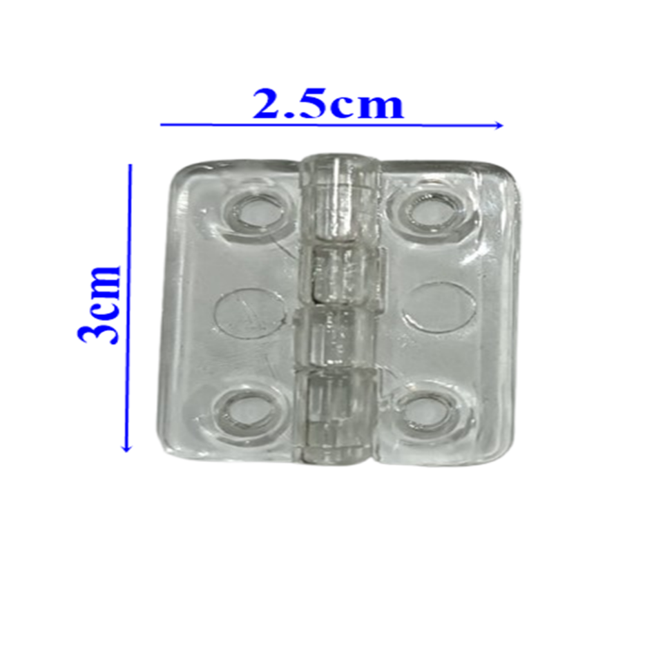 Küçük Boy Pleksi Menteşe 2,5x3 cm