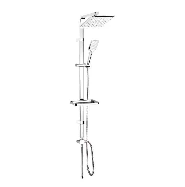 Mistillo MTS 102 Tower Duş Sistemi Krom - Yağmur Duş Seti