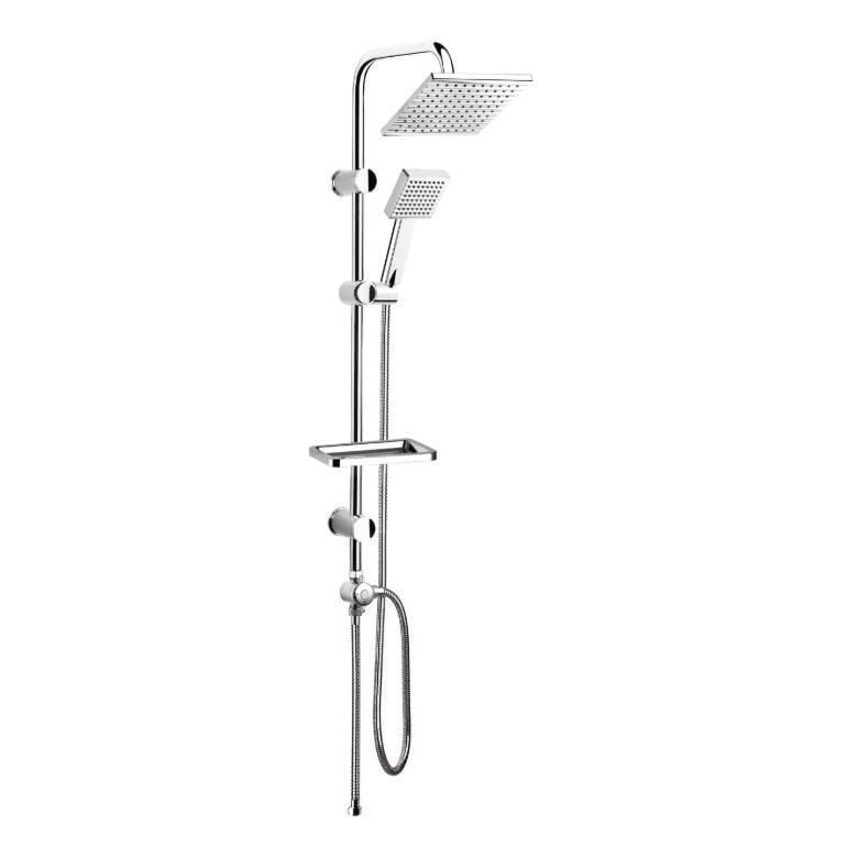 Mistillo MTS 105 Tower Duş Sistemi Krom - Yağmur Duş Seti