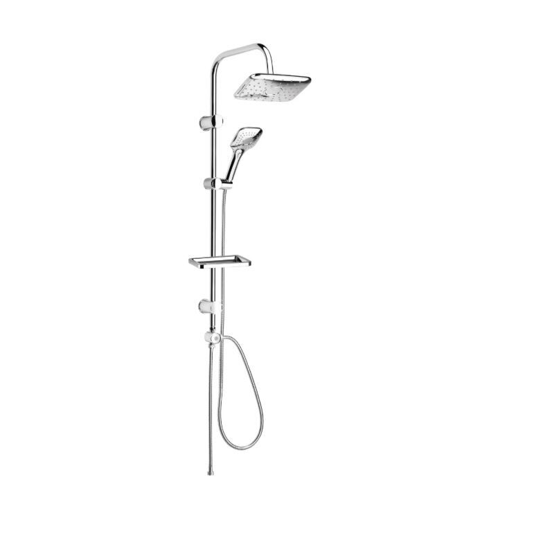 Mistillo MTS 108 Tower Duş Sistemi Krom - Yağmur Duş Seti