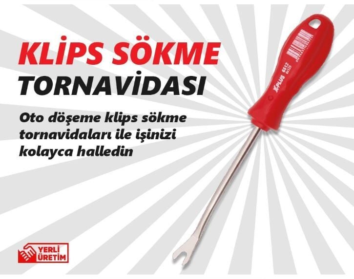 Cer-pa Klips Sökme Tornavidası 8x150mm