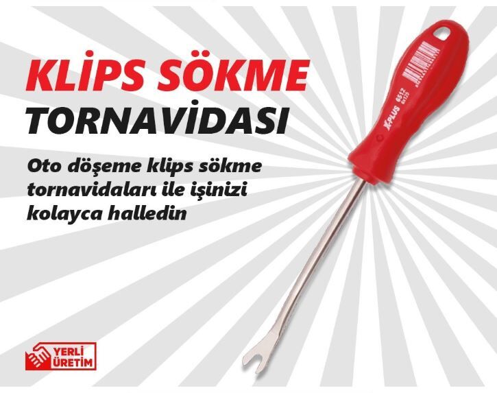Cer-pa Klips Sökme Tornavidası 6x125mm