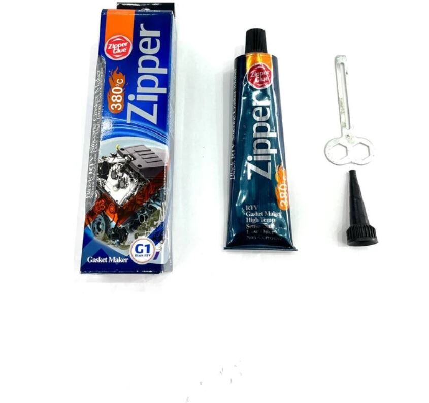 Zipper G1 Siyah RTV Silikon Conta Yapıcı 85 Gr – 380°C
