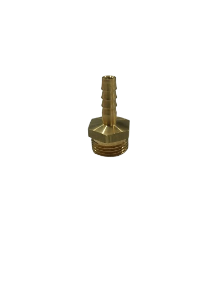Pirinç Hortum Rekoru 1/2 İnç Erkek Diş – 6 mm Hortum Girişi