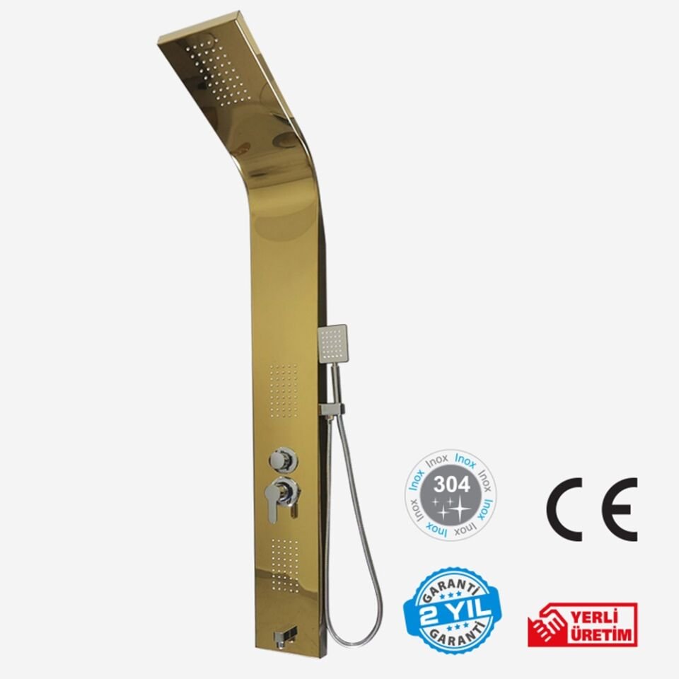 KU-3001 – Duş Paneli / Kuğu Gold