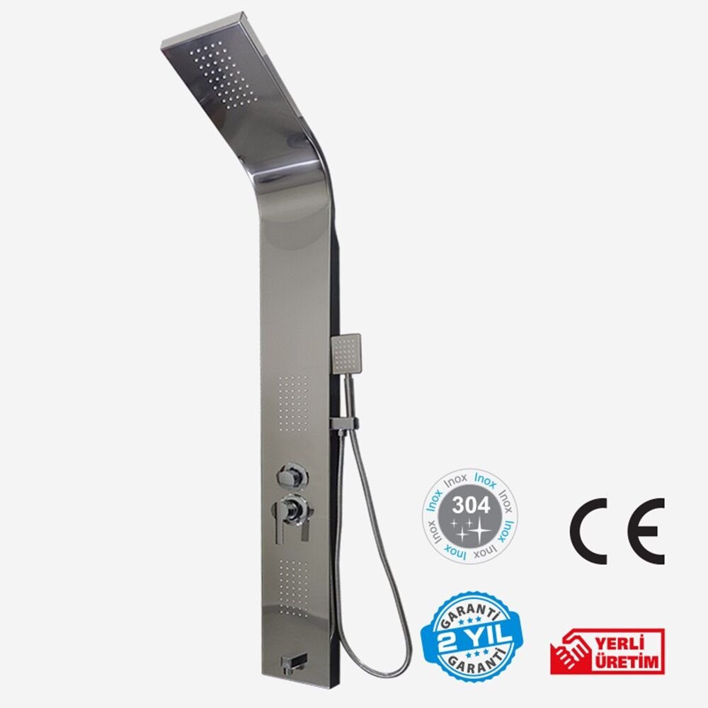 KU-2001 - Duş Paneli / Kuğu inox