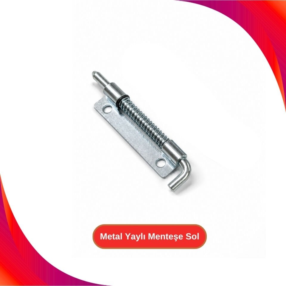 Metal Yaylı Menteşe Sol