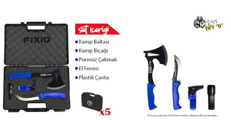 Fixio Kamp Seti 5 Parça - FK1013