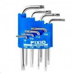 Fixio Kısa Tork Alyan Anahtar Seti 8 Prç - FX4008