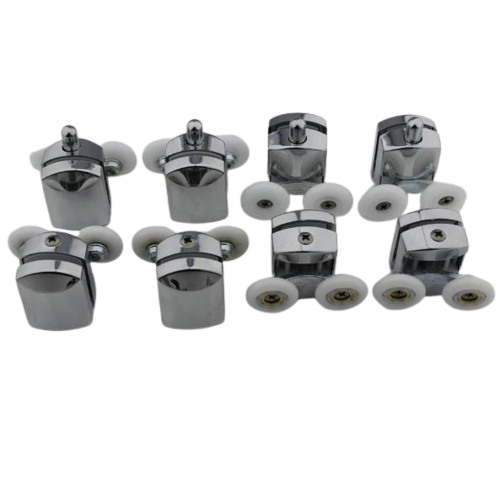 Duşakabin Tekeri 8li Set - Krom
