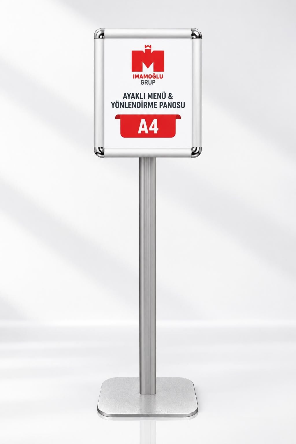 Alüminyum Ayaklı Menü Panosu