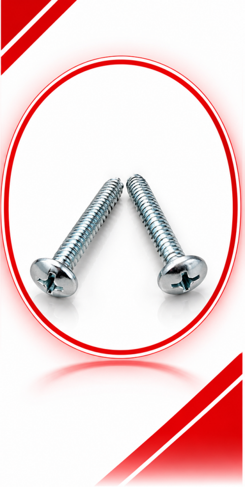 Mobilya Kulp Montaj Vidası M/4-22 mm - 24 Adet