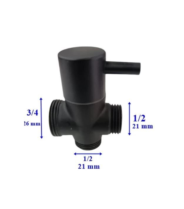 Tepe Duş Su Yönlendirici 1/2 - 3/4 Bağlantı