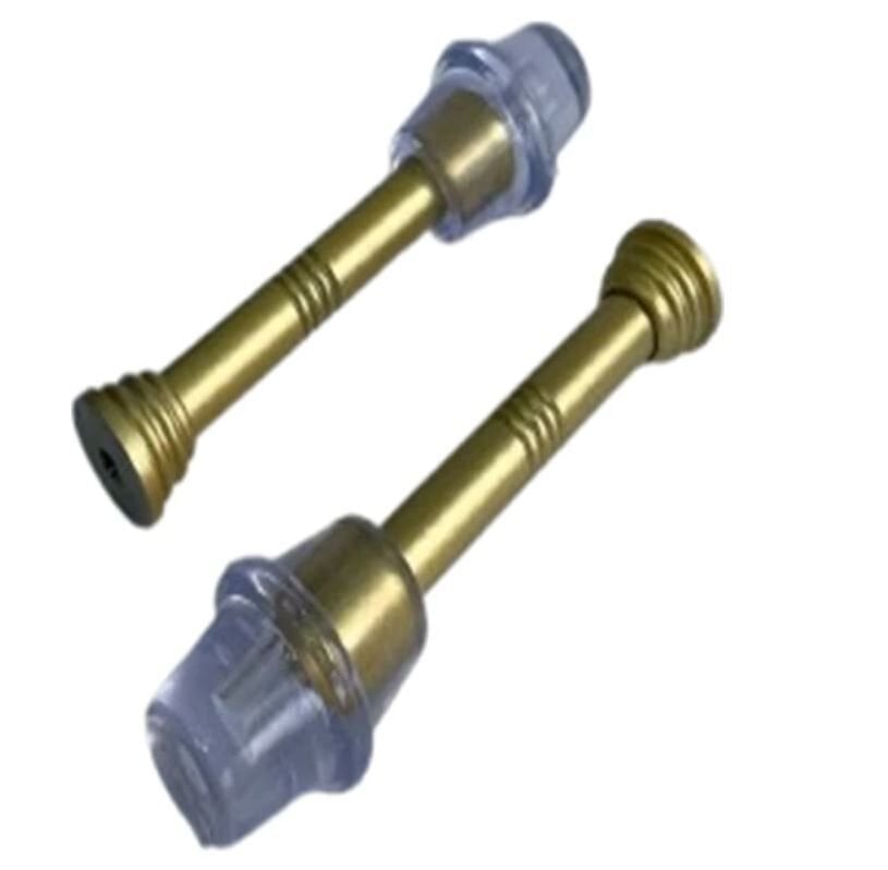 Kapı Stoperi Metal Sarı - 10cm - 2 Adet