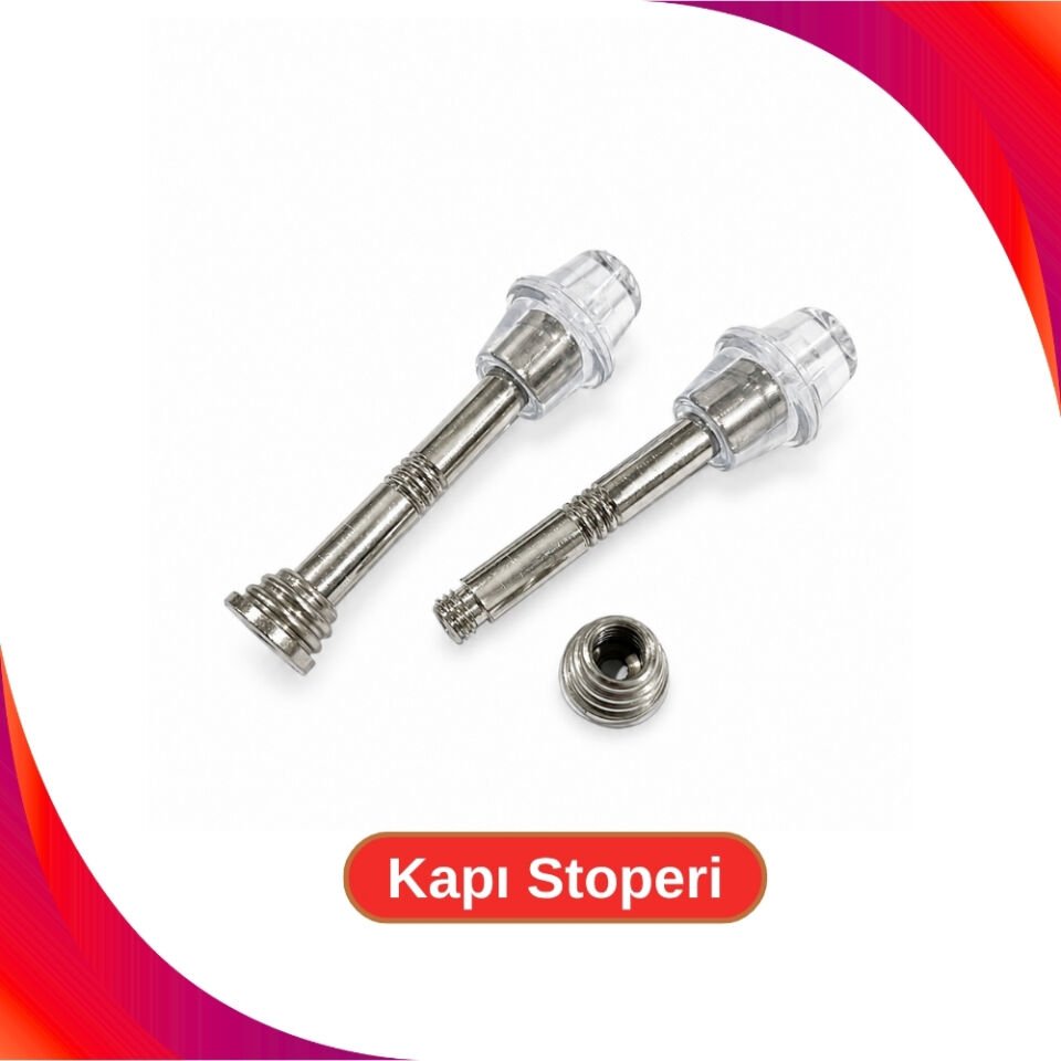 Kapı Stoperi Metal - 10cm - 2 Adet