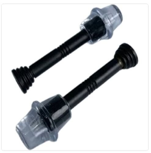 Kapı Stoperi Metal Siyah - 10cm - 2 Adet