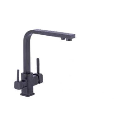 Arıtmalı Mutfak Bataryası Kare Siyah - Kod: 336