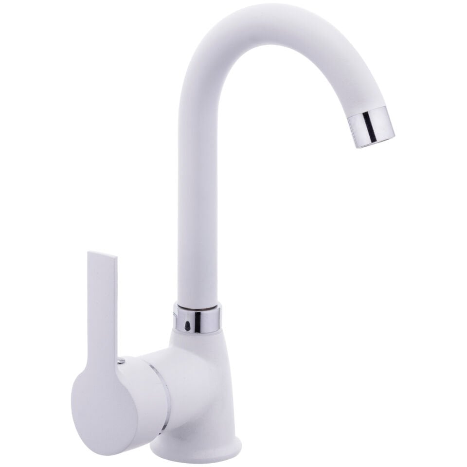 Lavabo Bataryası Delta Mix Kuğu Beyaz Kod: 494