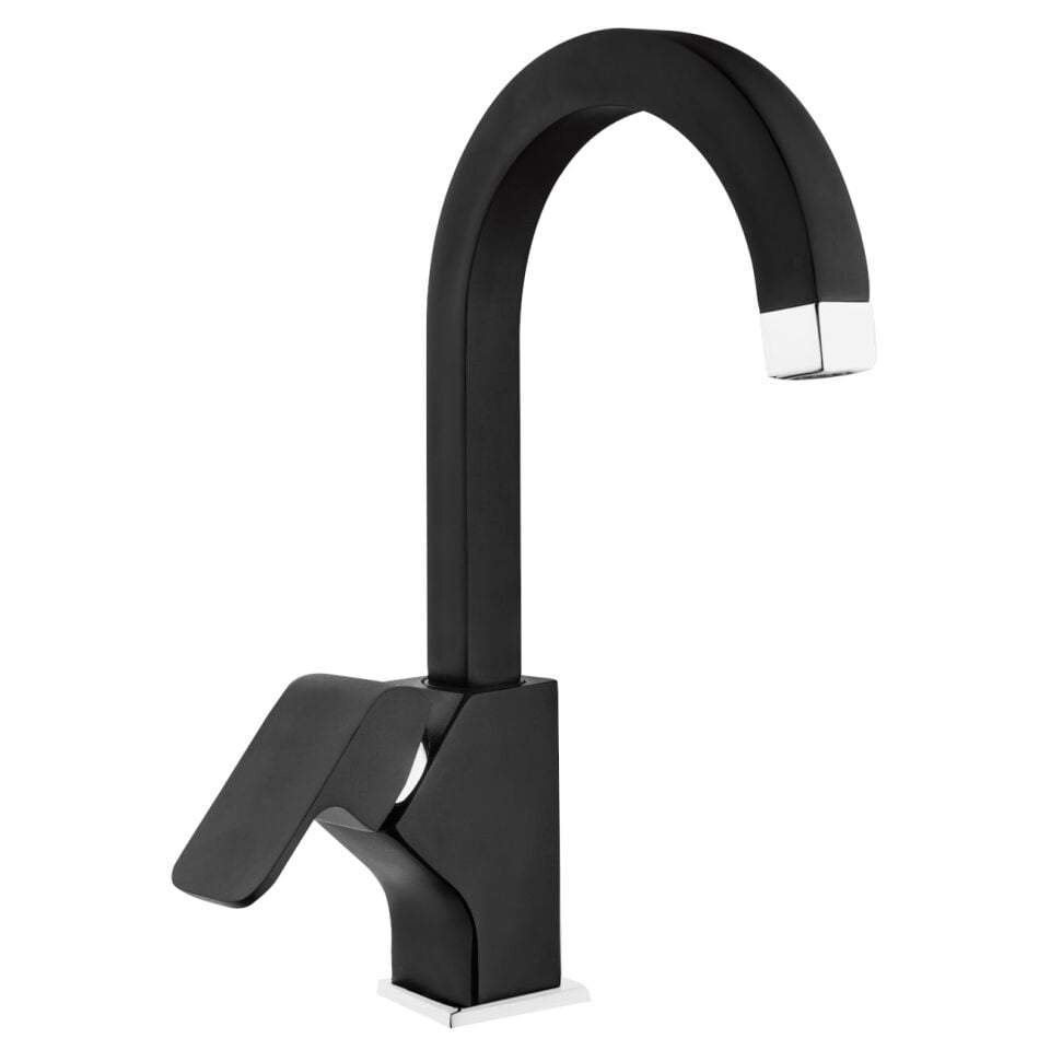 Lavabo Bataryası Kuğu Siyah Kod: 505